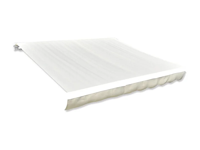 Toit d'auvent Toile Crème 4x3 (Cadre non inclus)