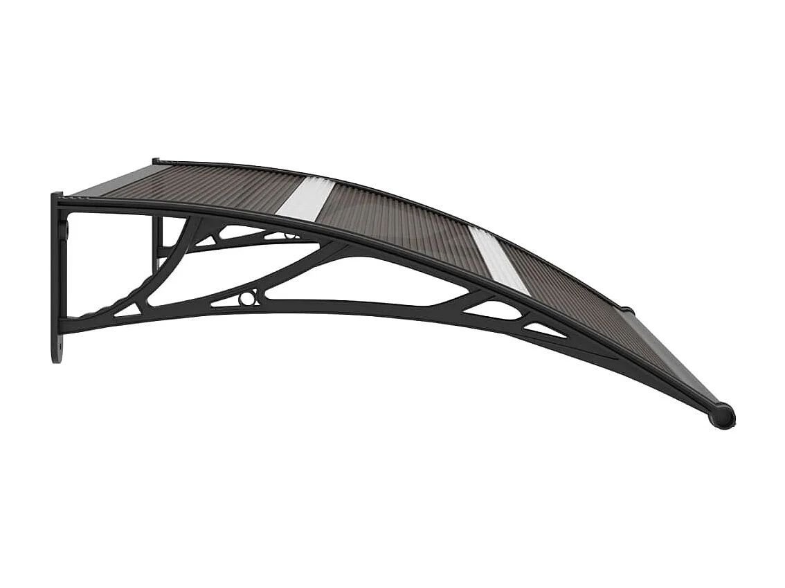 Toldo de porta preto 120x80 PC