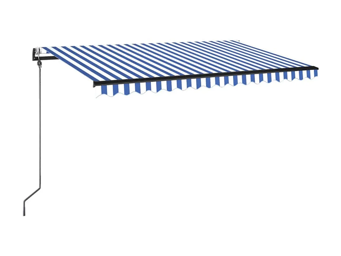 Sensor de vento para toldo automático/LED 400x350 Azul e branco