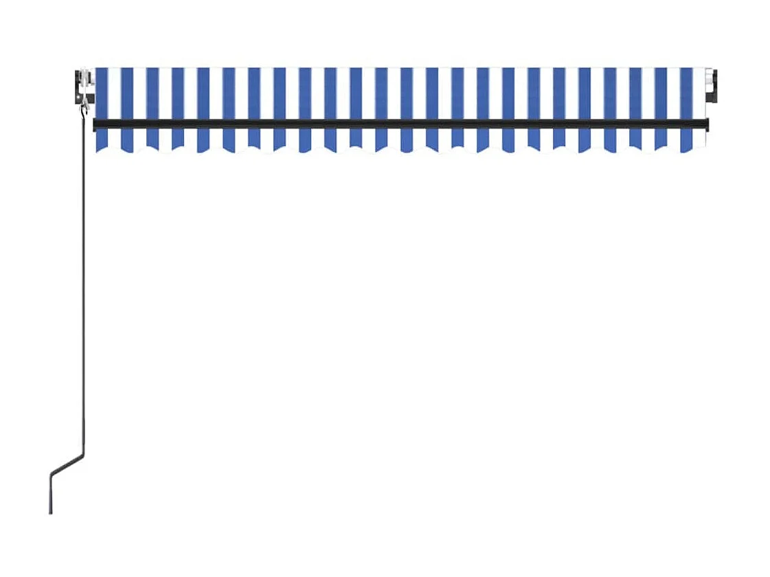 Sensor de vento para toldo automático/LED 400x350 Azul e branco