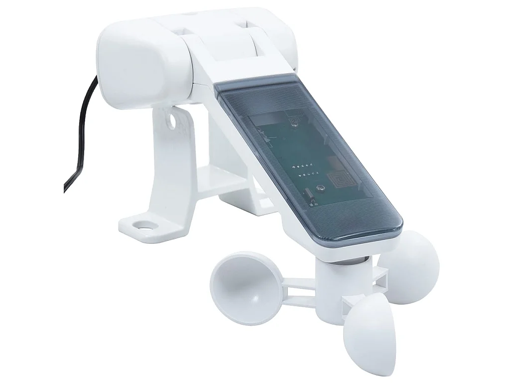 Automatische luifel windsensor LED 450x350cm Geel en wit