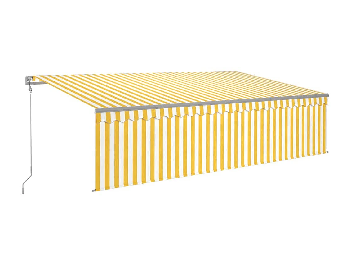 Automatische zonwering windsensor/LED 5x3 Geel/wit