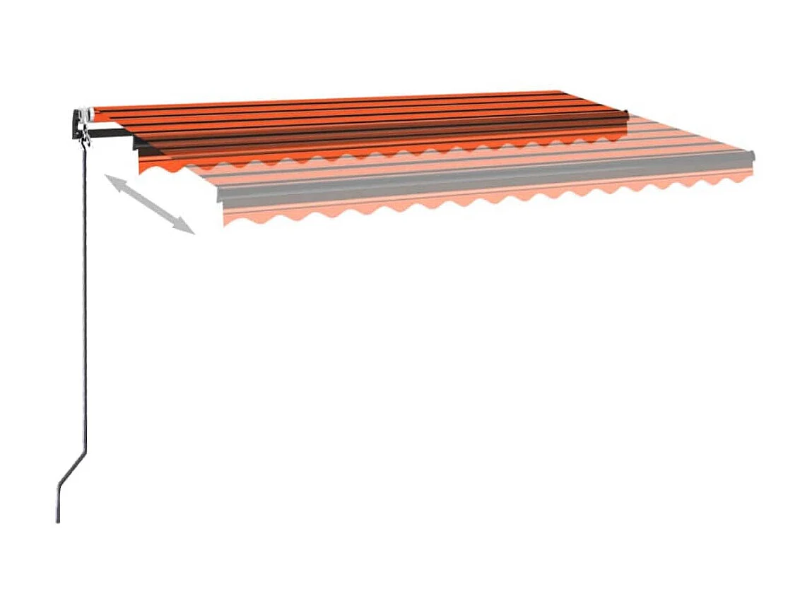 Automatische luifel windsensor LED 450x350 Orangearron