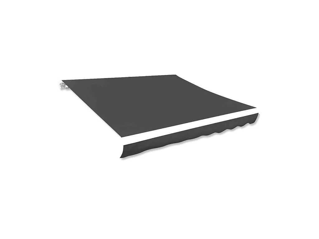 Toile d'auvent Anthracite 500x300