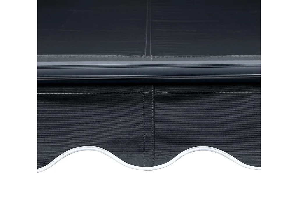 Sensor de vento para toldo retrátil e LED 400x300cm Antracite