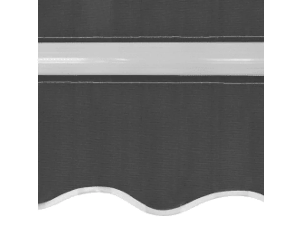 Auvent pliableanuel 600 Anthracite