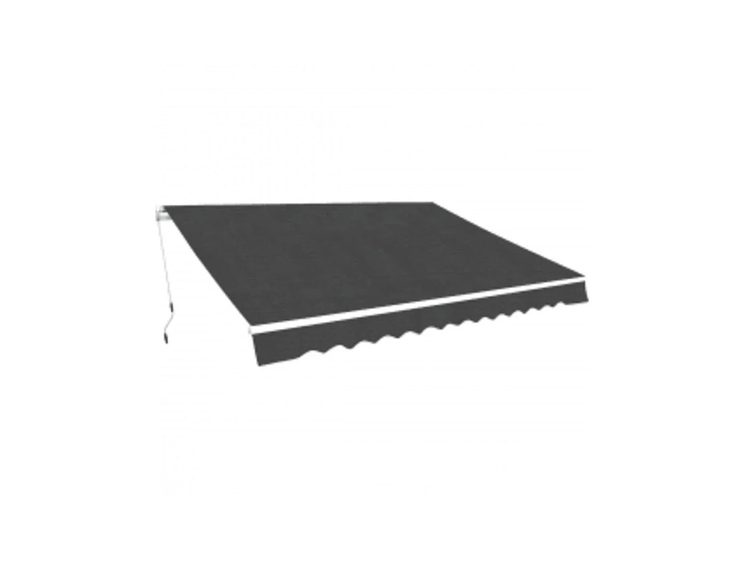 Auvent pliableanuel 600 Anthracite