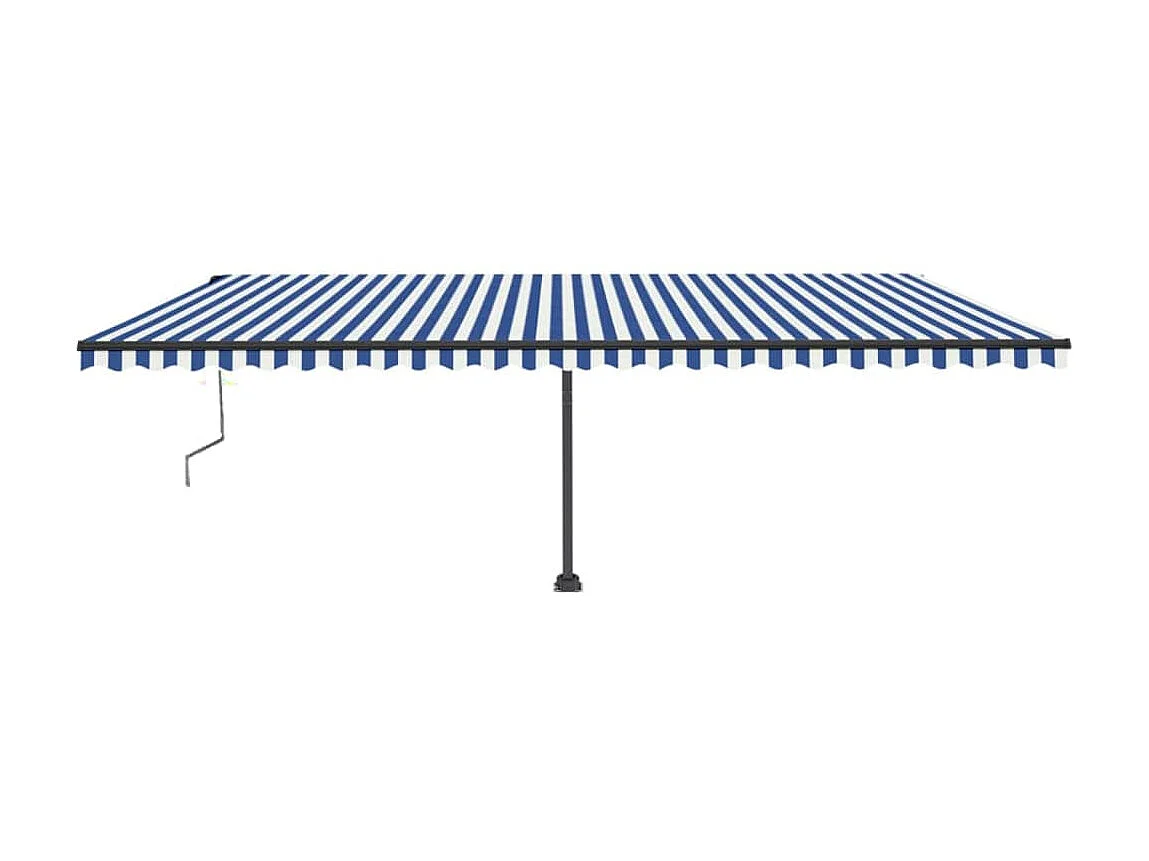 Automatische luifel windsensor/LED 600x300 Blauw en wit