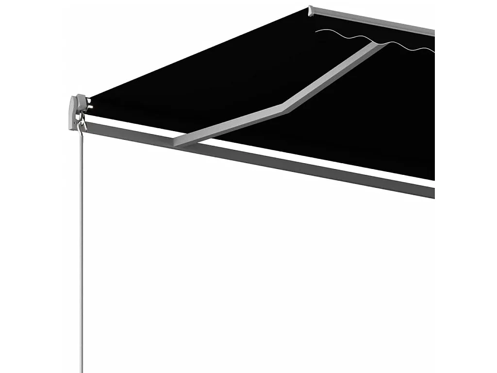 Automatische luifel op voet 450x300 Antraciet