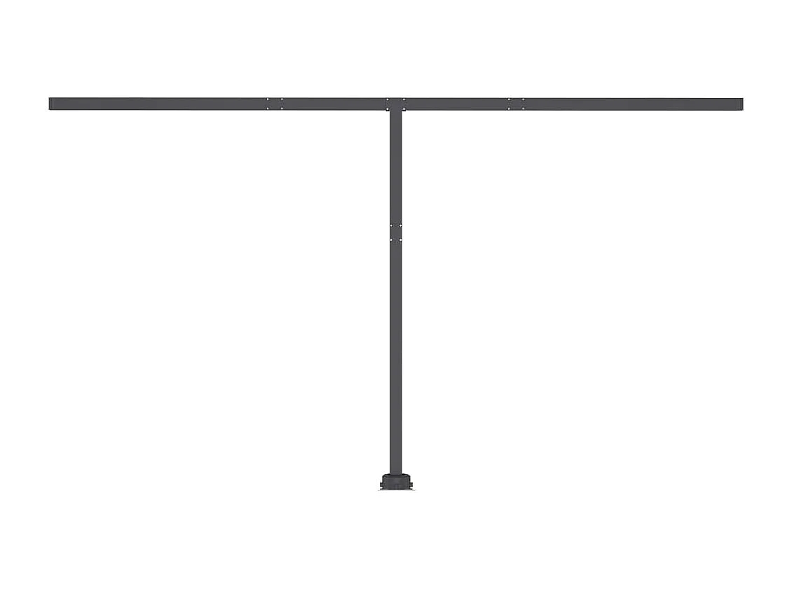 Automatische luifel op voet 450x300 Antraciet