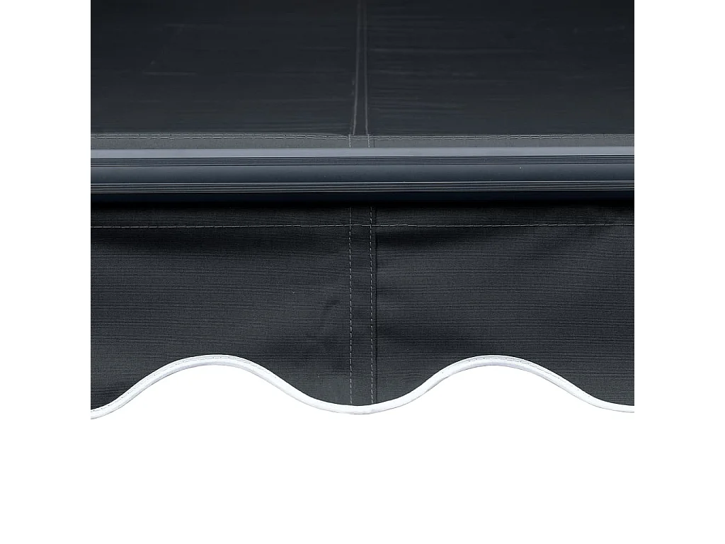 Toldo retráctil con LED 300x250 Antracita