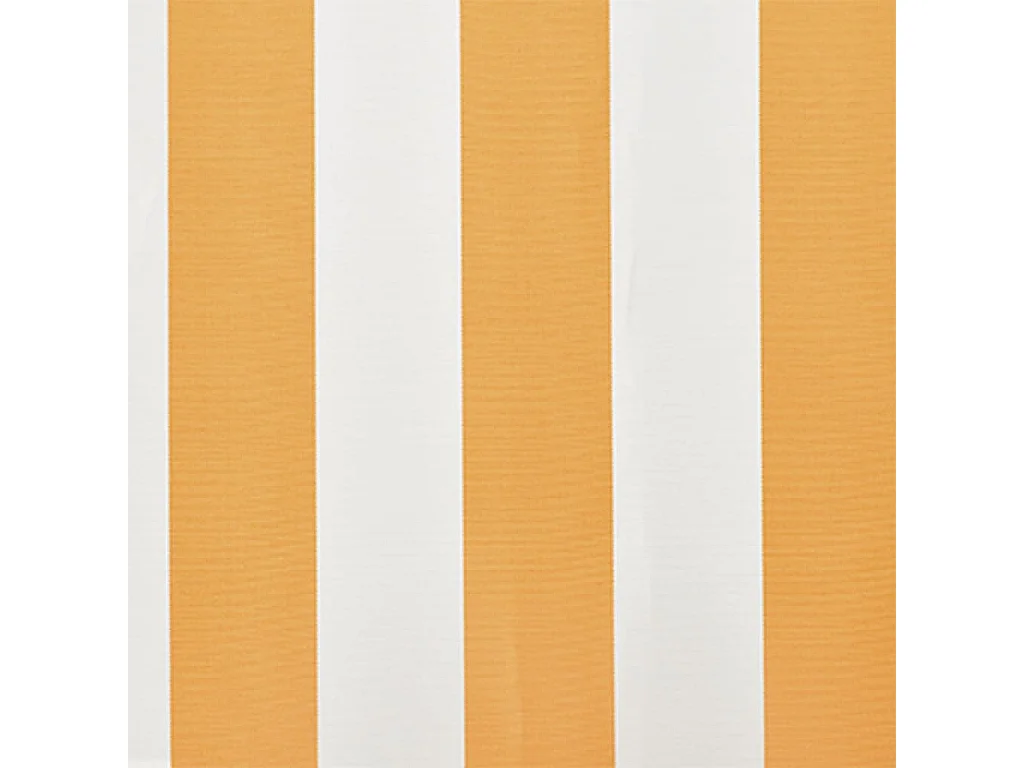 Tela para toldo 4x3 amarillo girasol/blanco (marco no incluido)