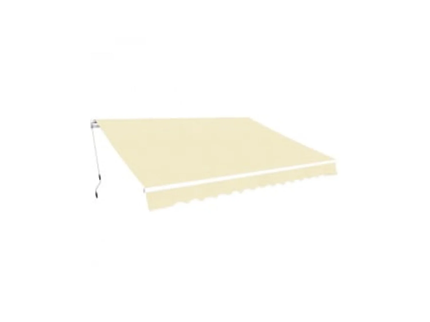 Auvent pliableanuel 600 Crème