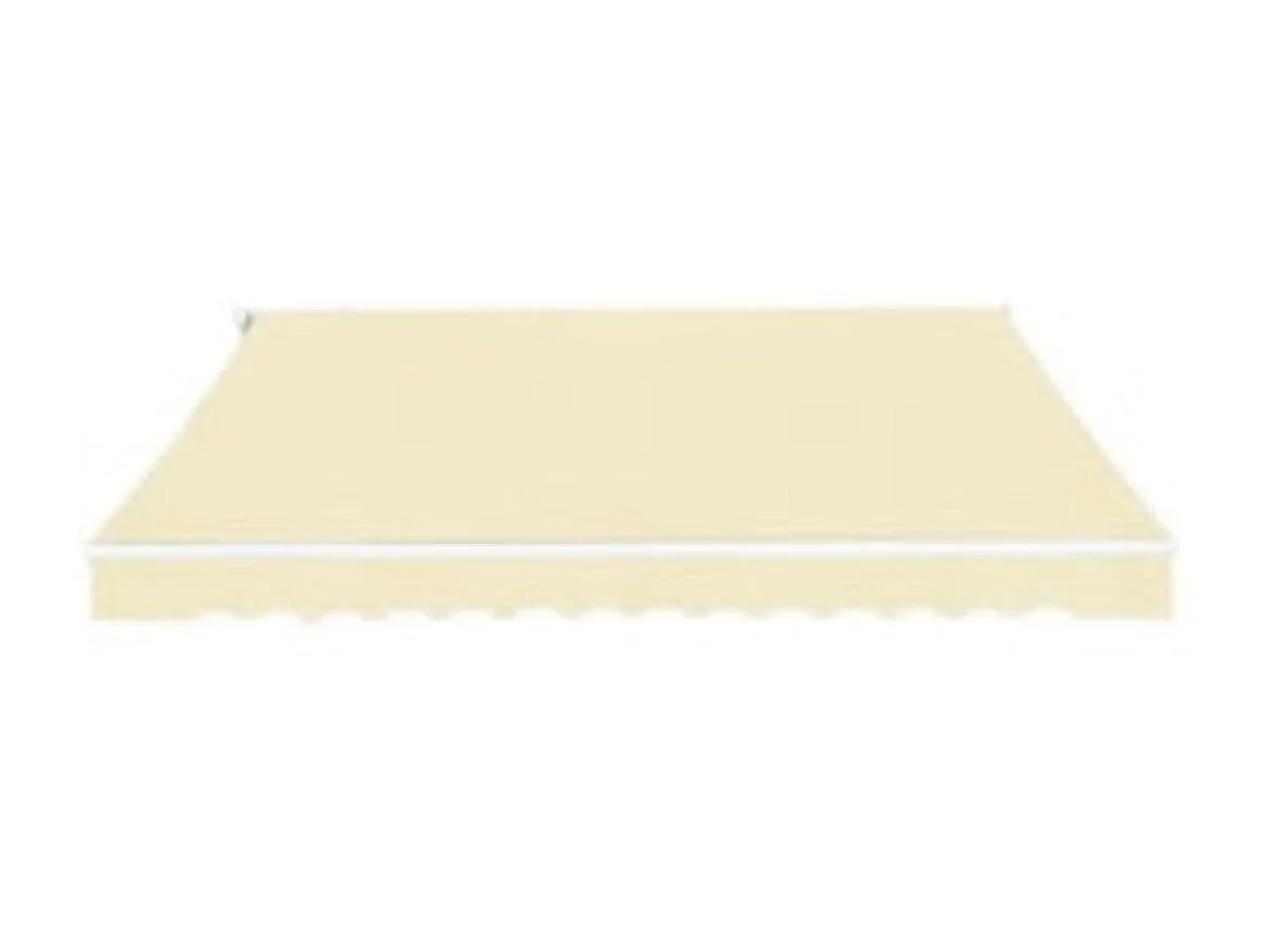 Auvent pliableanuel 600 Crème