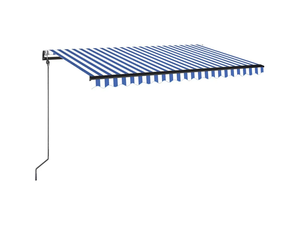 Sensore vento per tenda automatica LED 450x350 Blu e bianco