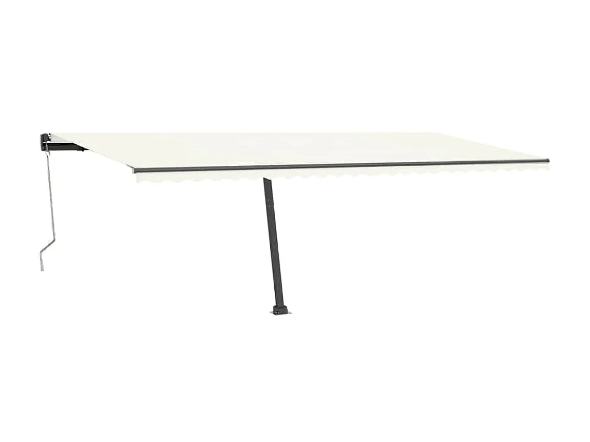 Toldo autoportante 600x300 Crema