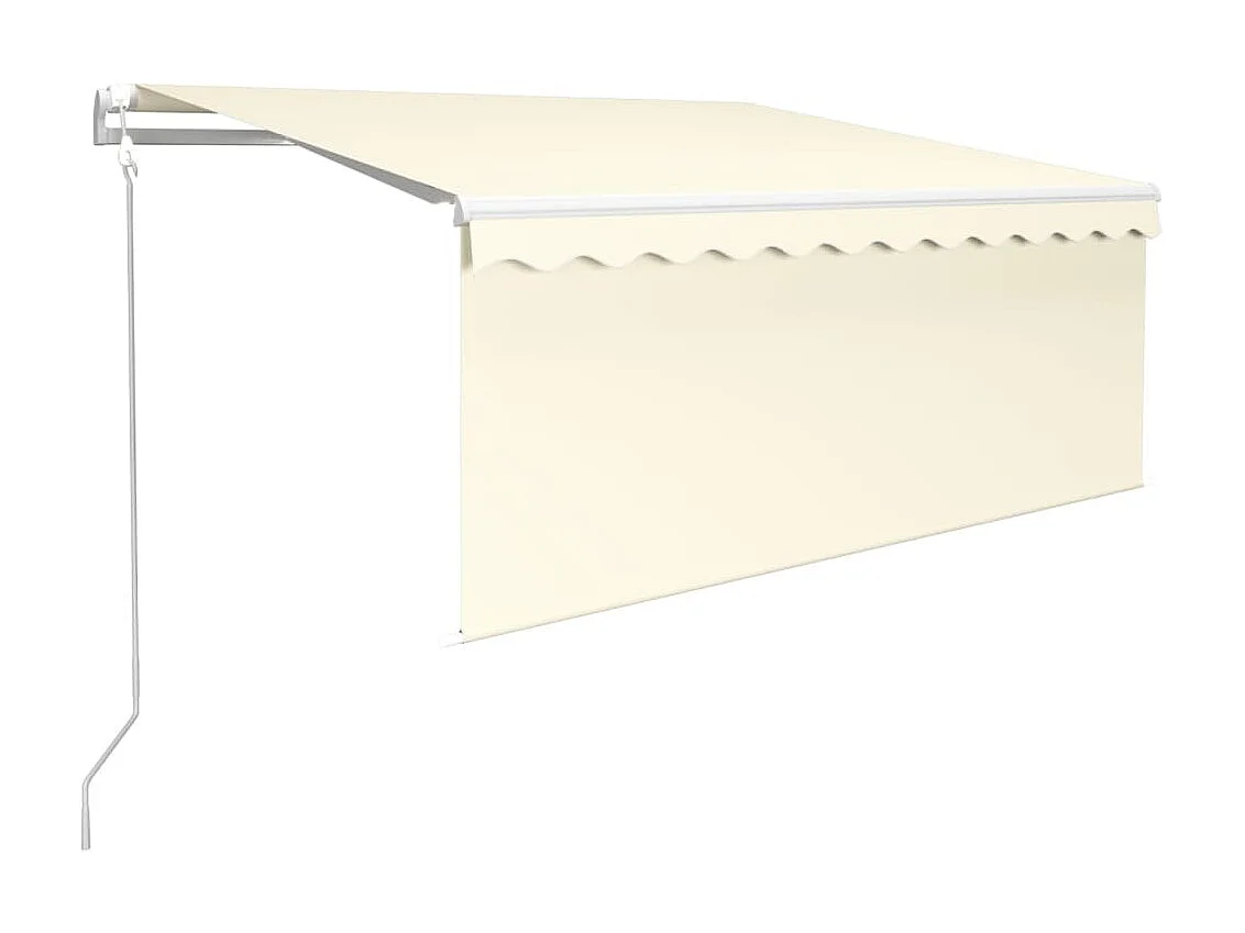 Tenda a scomparsa automatica con oscurante 3x2,5 Crema