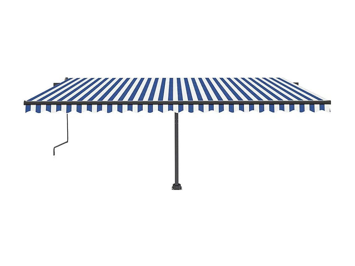 Sensor de vento para toldo automático LED 500x350 Azul e branco