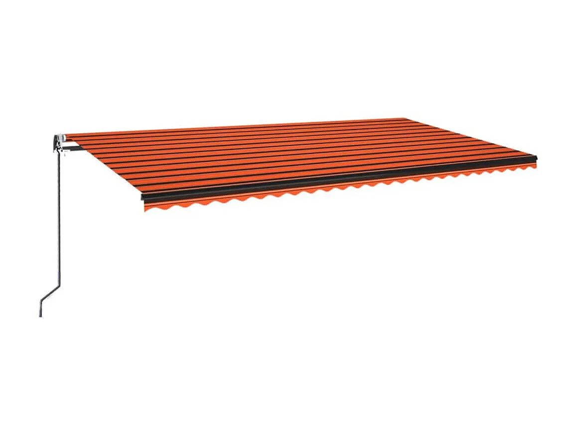 Toldo retrátil automático 600x350 Laranja etarron