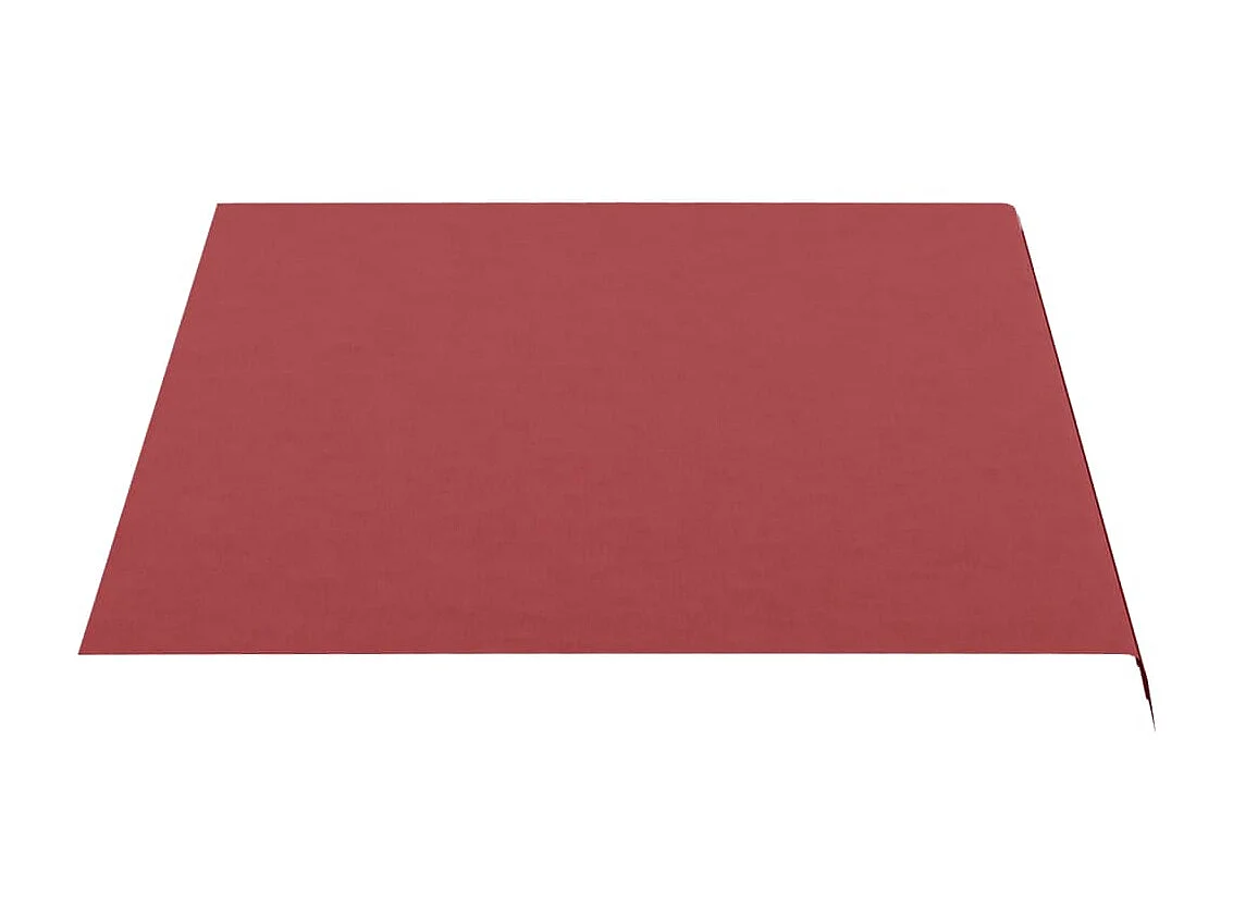 Tissu de remplacement pour auvent Bordeaux rouge 3,5x2,5