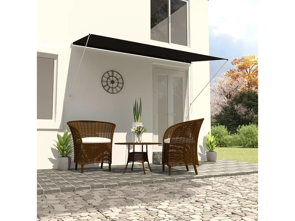 Auvent rétractable 300x150 Anthracite