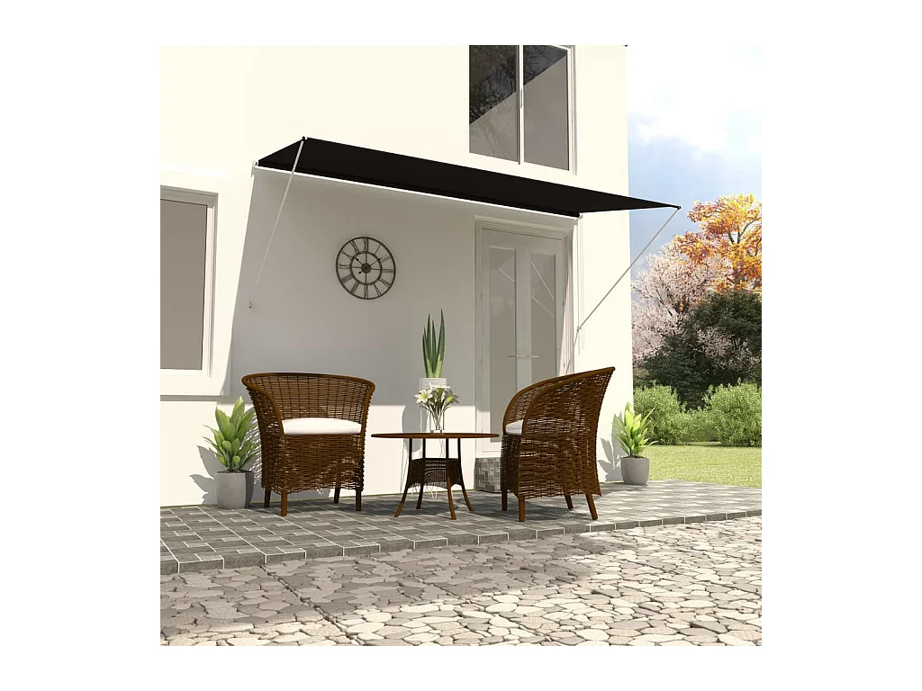 Auvent rétractable 300x150 Anthracite