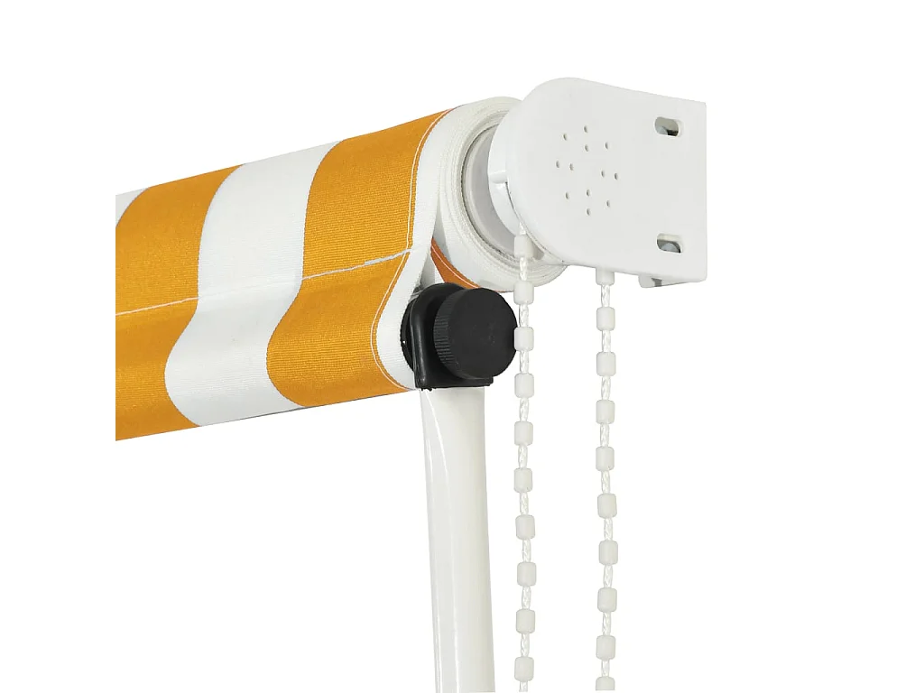 Auvent rétractable 300x150 Jaune et blanc