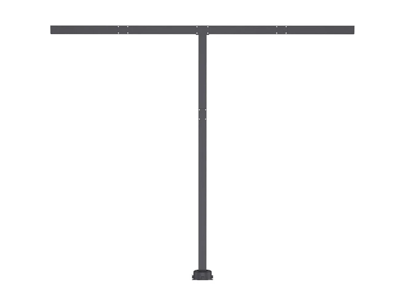 Auvent automatique sur pied 300x250 Jaune/Blanc