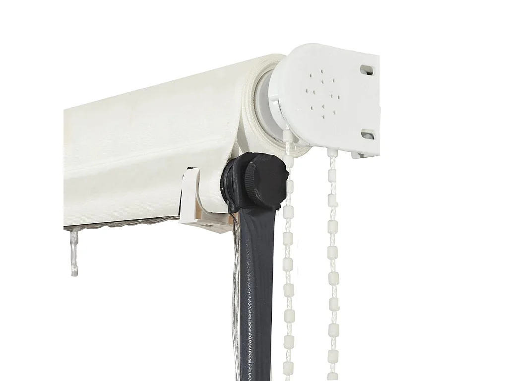 Auvent rétractable avec LED 300x150 Crème