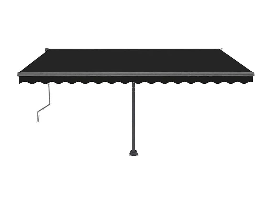 Toldo automático a pé 450x350 Antracite
