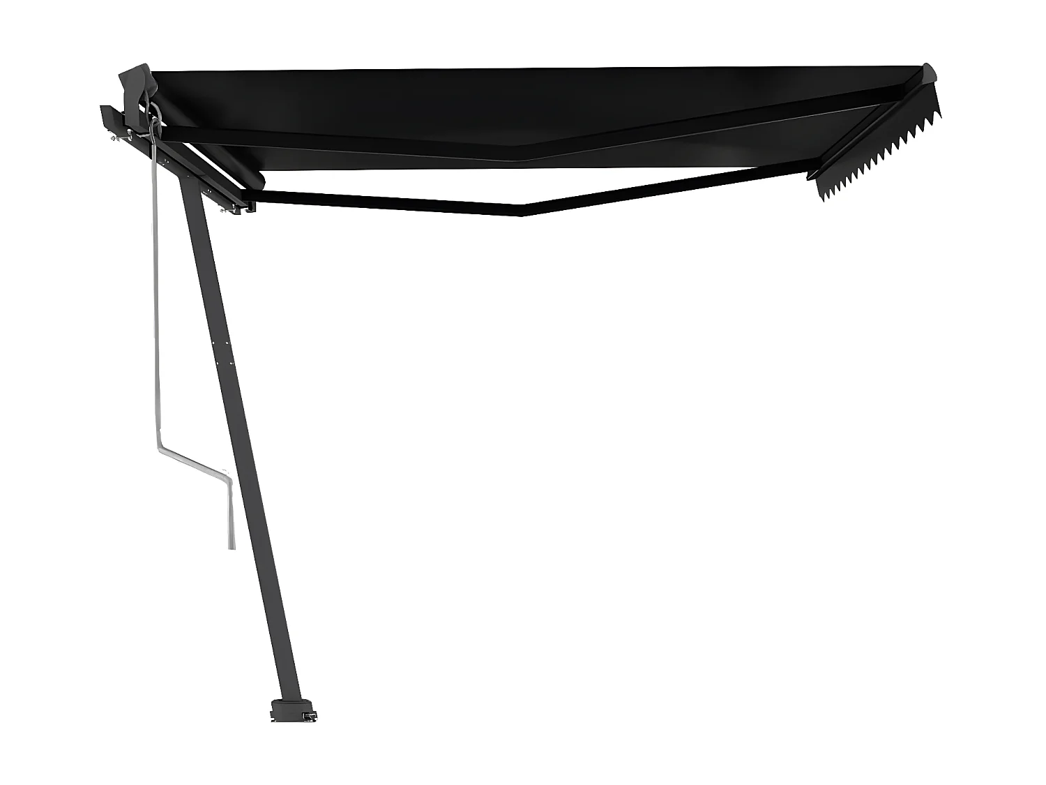 Toldo automático a pé 450x350 Antracite