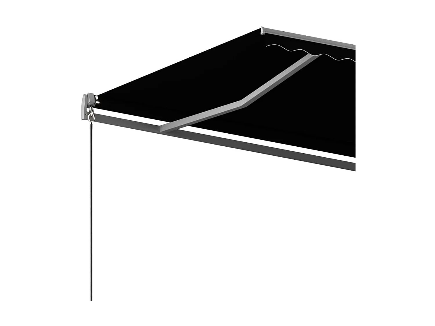 Toldo automático a pé 450x350 Antracite