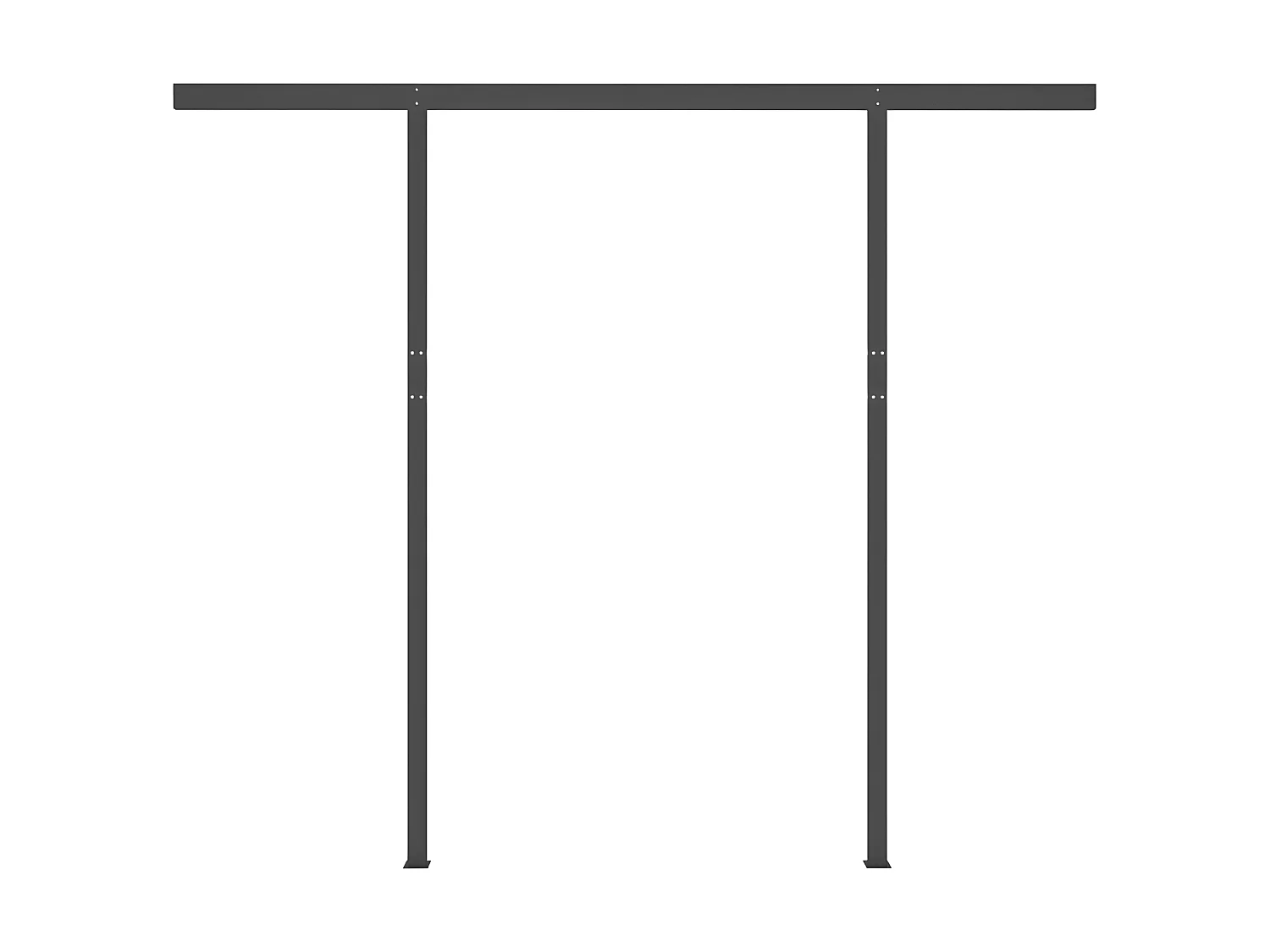 Tenda Retrattile con LED 3x2,5 Crema