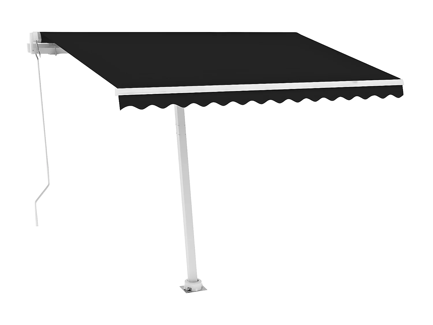 Auventanuel rétractable sur pied 300x250 Anthracite