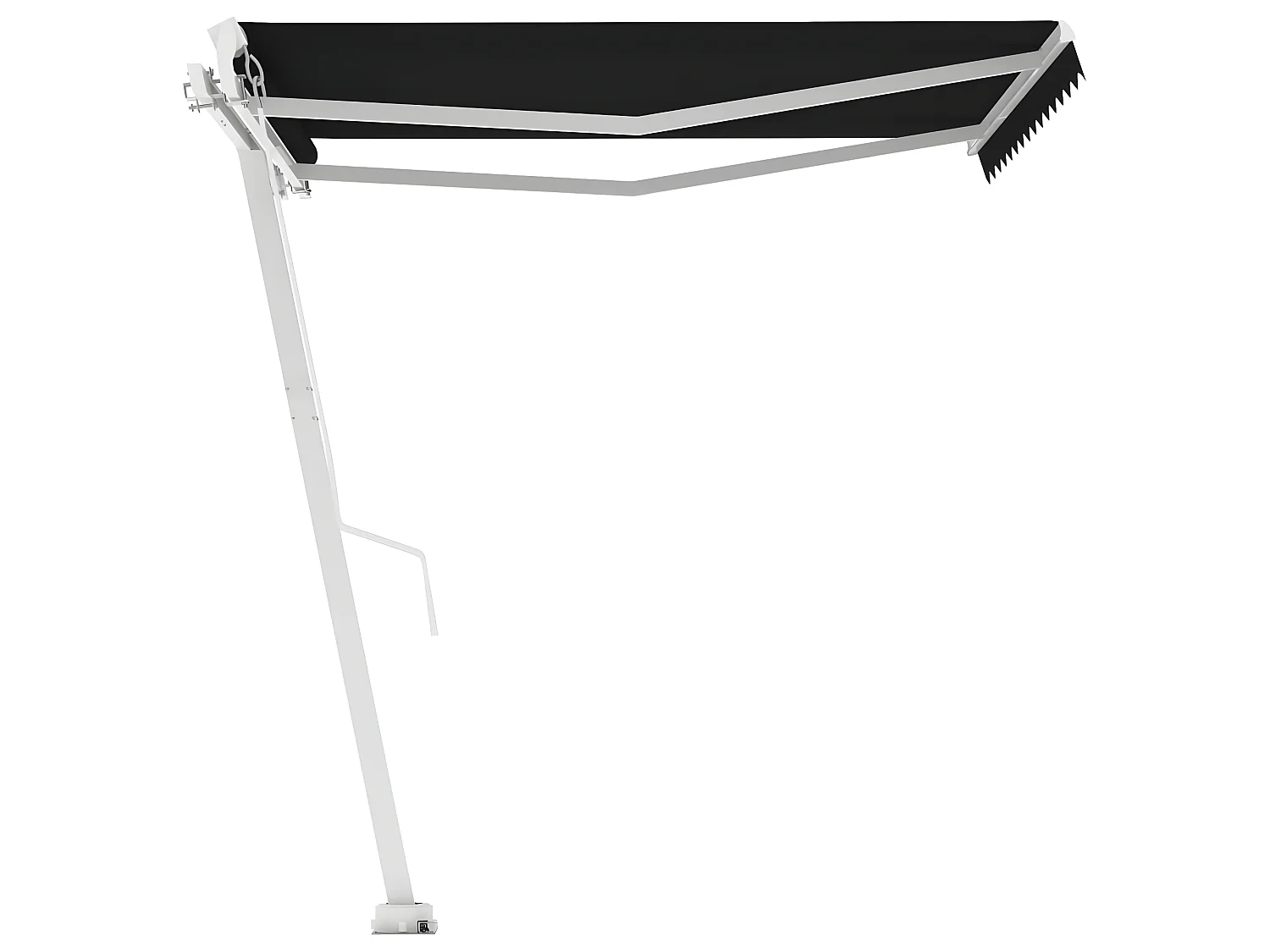 Auventanuel rétractable sur pied 300x250 Anthracite