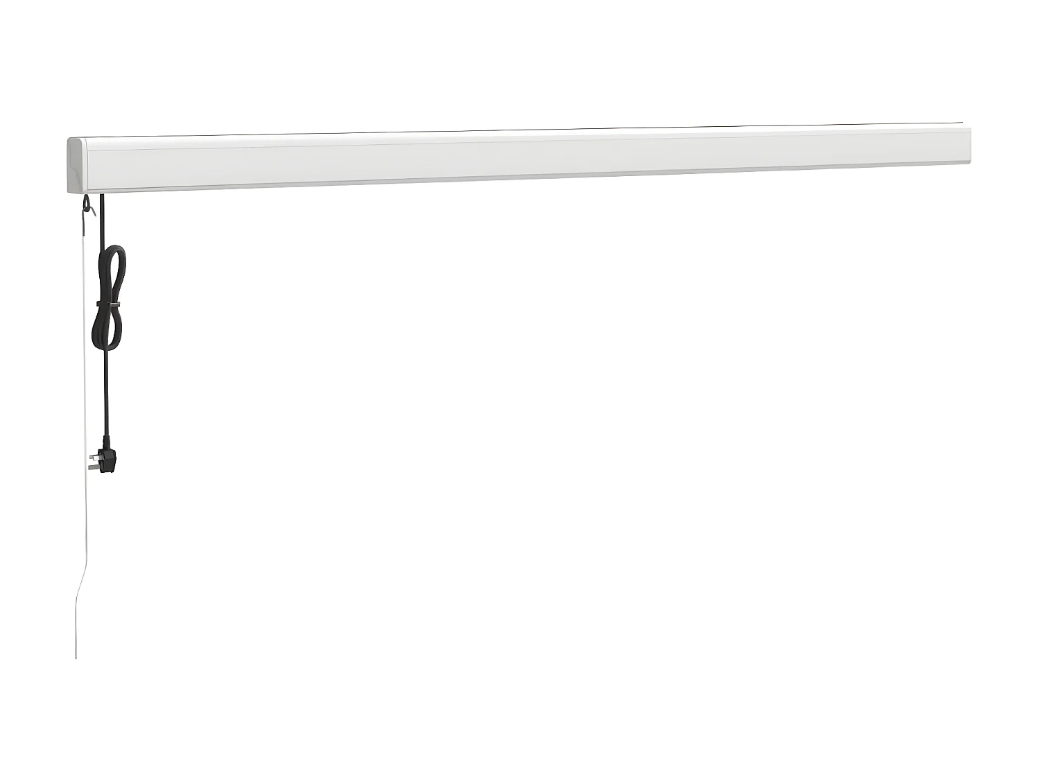 Toldo retrátil creme 4x3 tecido e alumínio