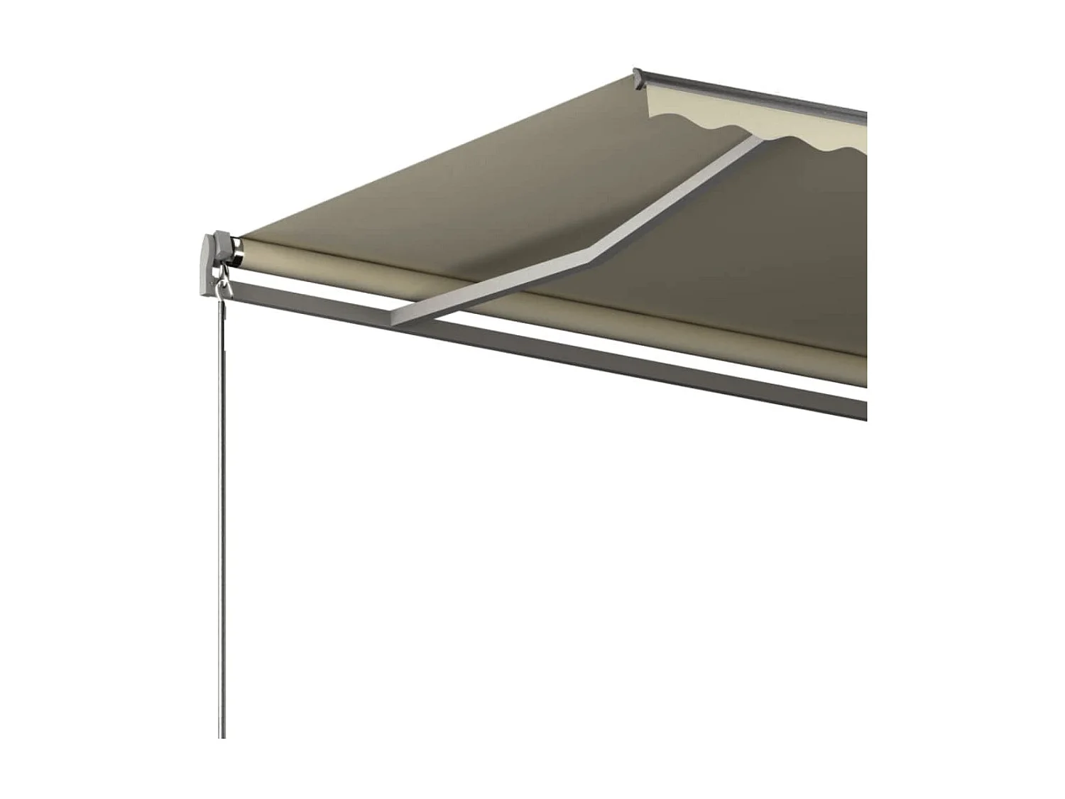 Auvent automatique sur pied 300x250 Crème