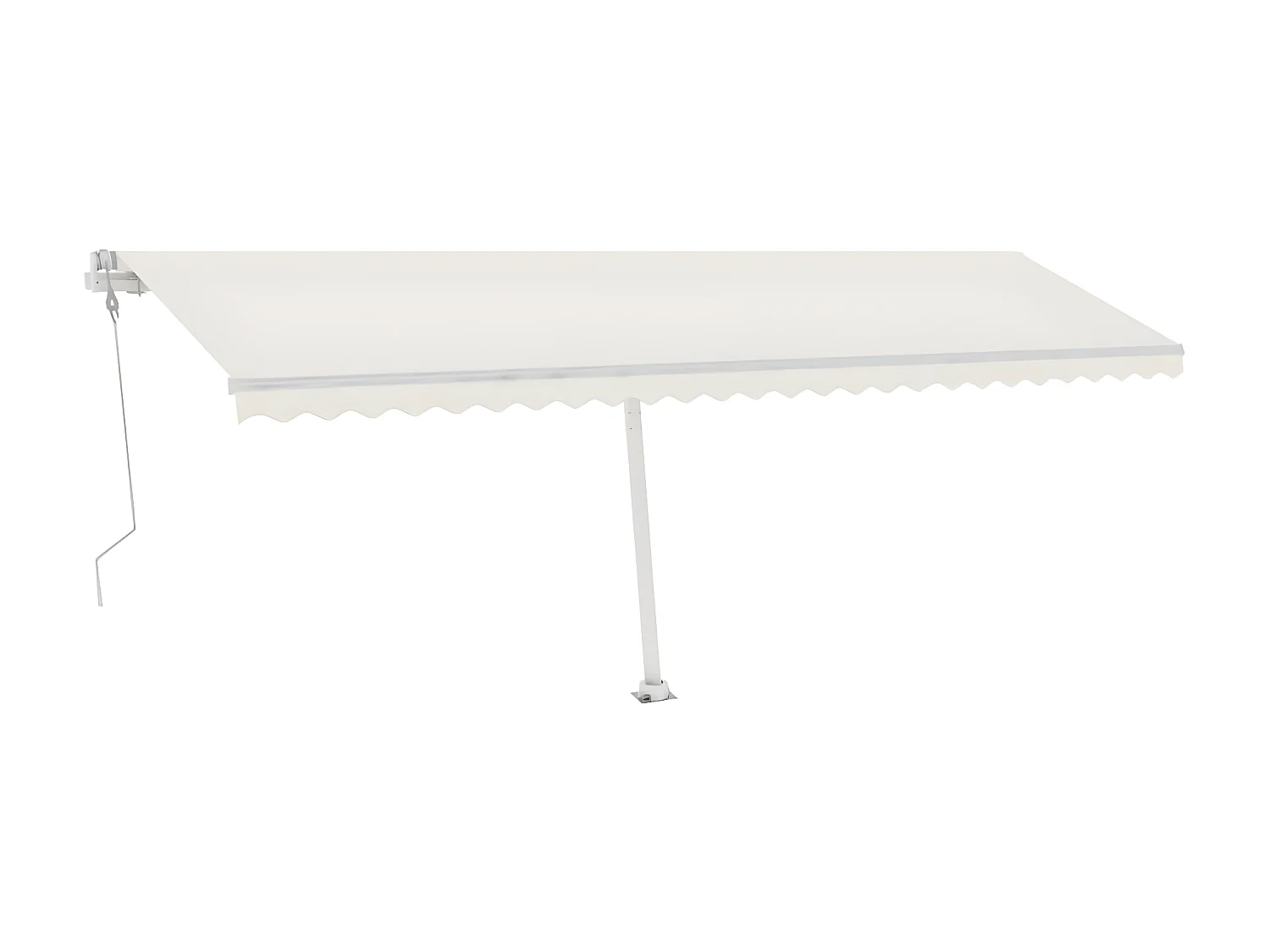 Toldo autoportante 600x300 Crema
