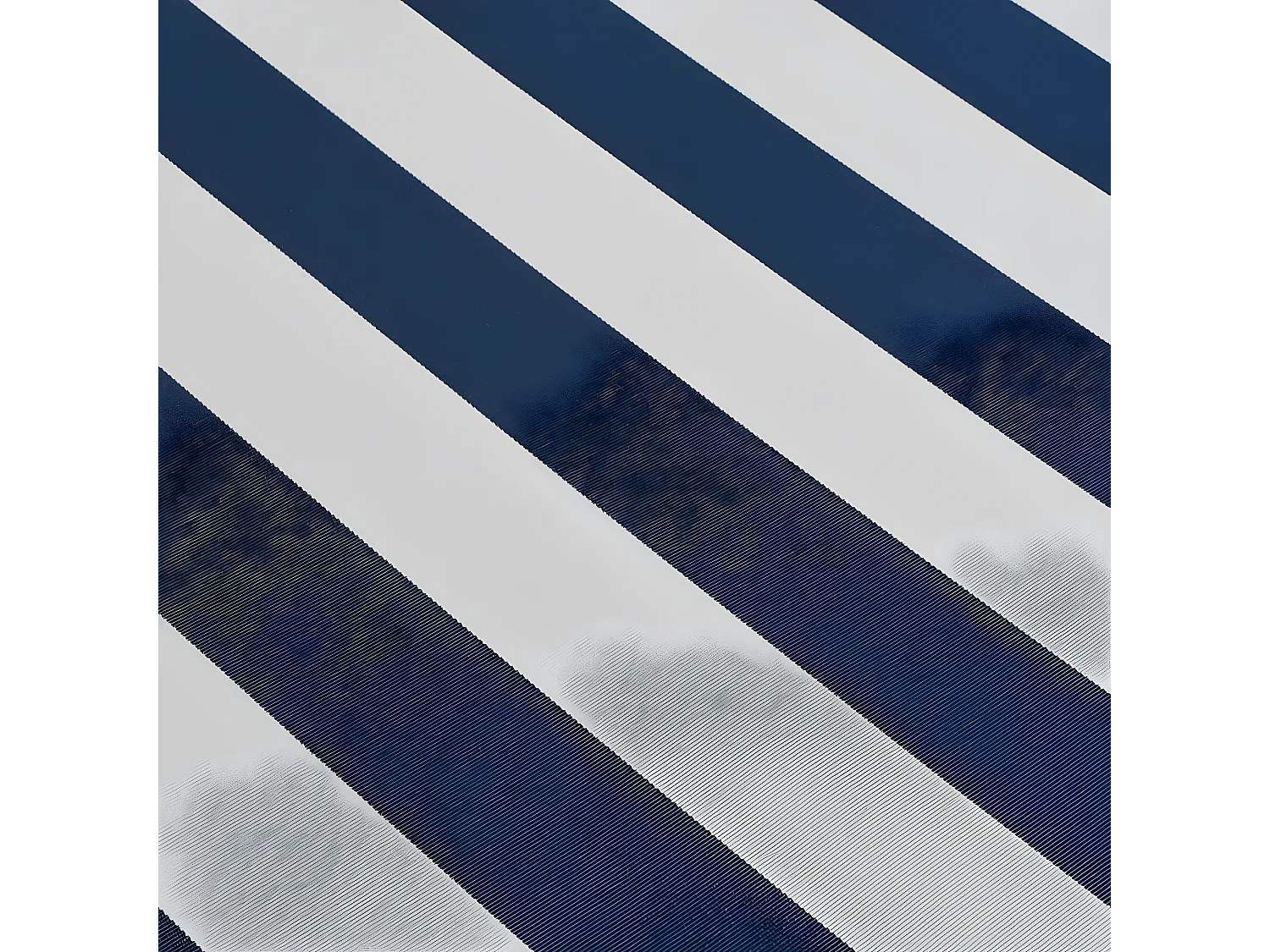 Auvent pliableanuel 500 Bleu/blanc