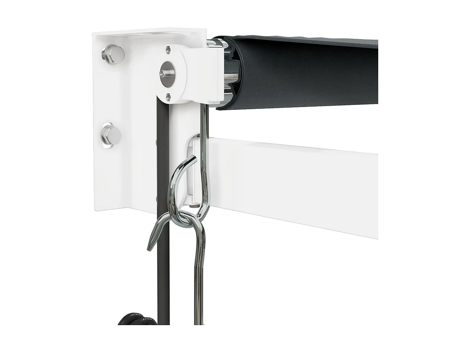 Toldo retráctil automático antracita 3x2,5