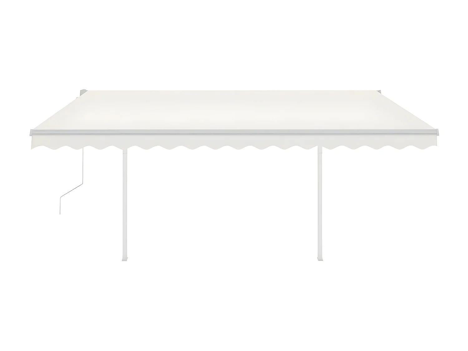 Automatischer Markisen-Windsensor LED 4,5x3,5 Creme