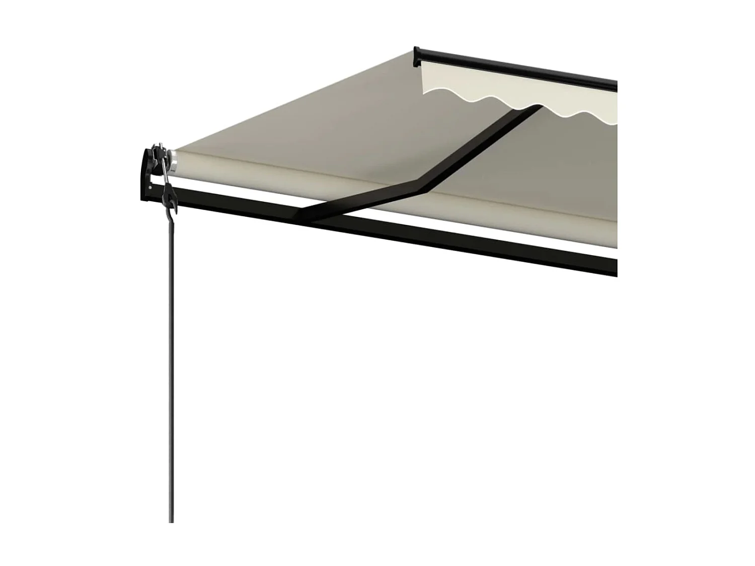 Auvent rétractable automatique 500x350 Crème
