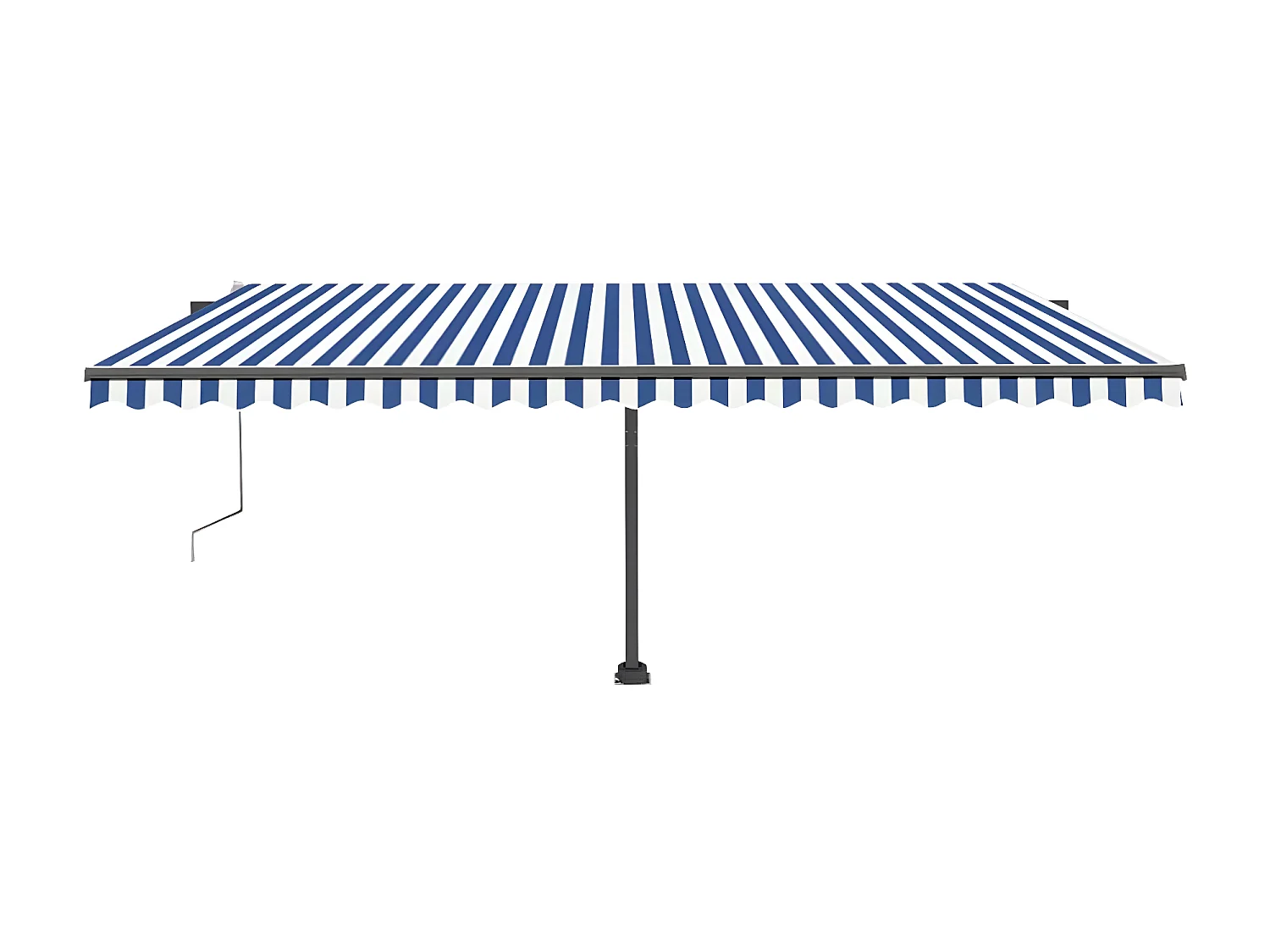 Sensor de vento para toldo automático/LED 500x300 Azul e branco