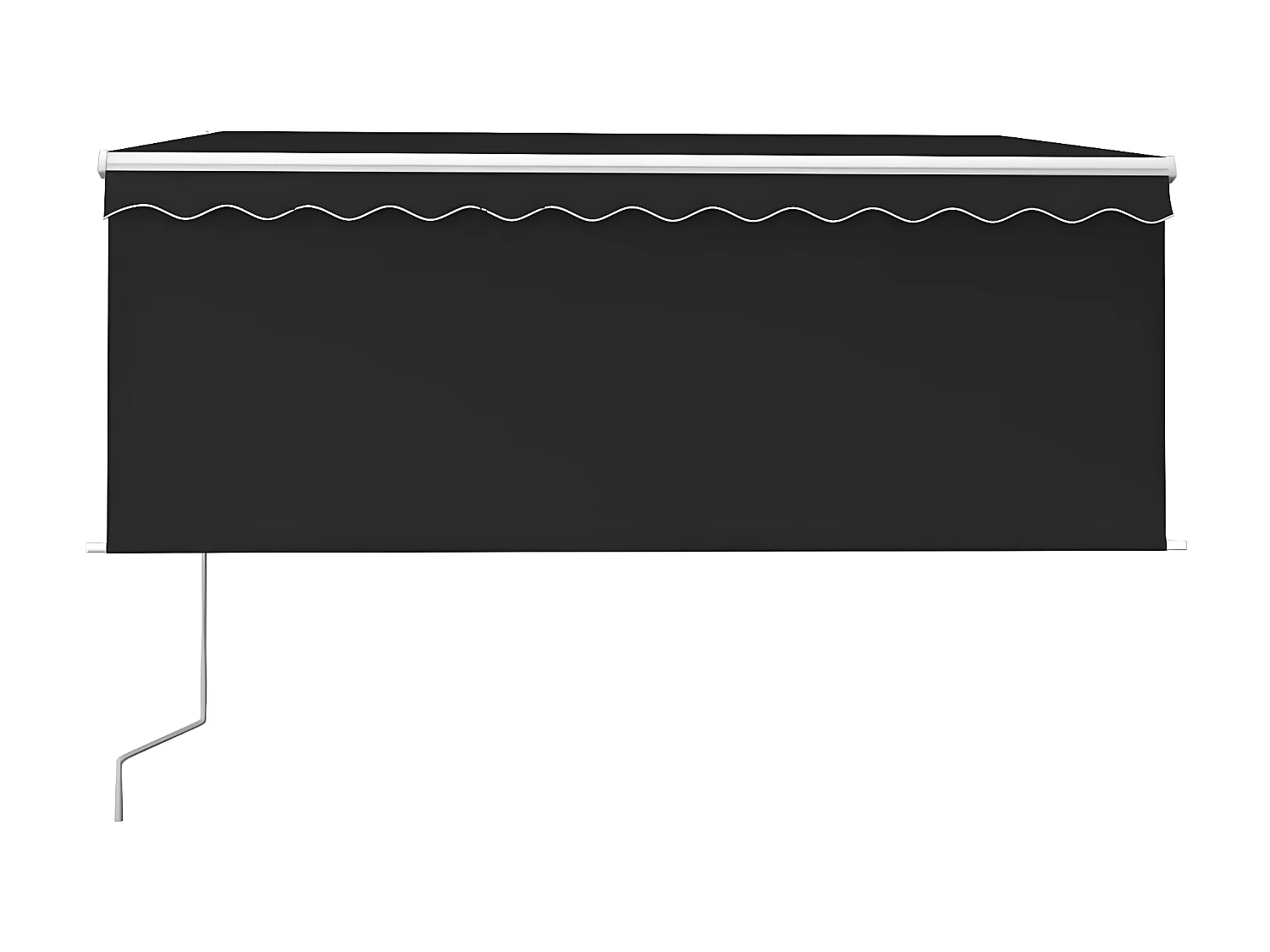 Tenda retrattile automatica con tenda 3x2,5 Antracite