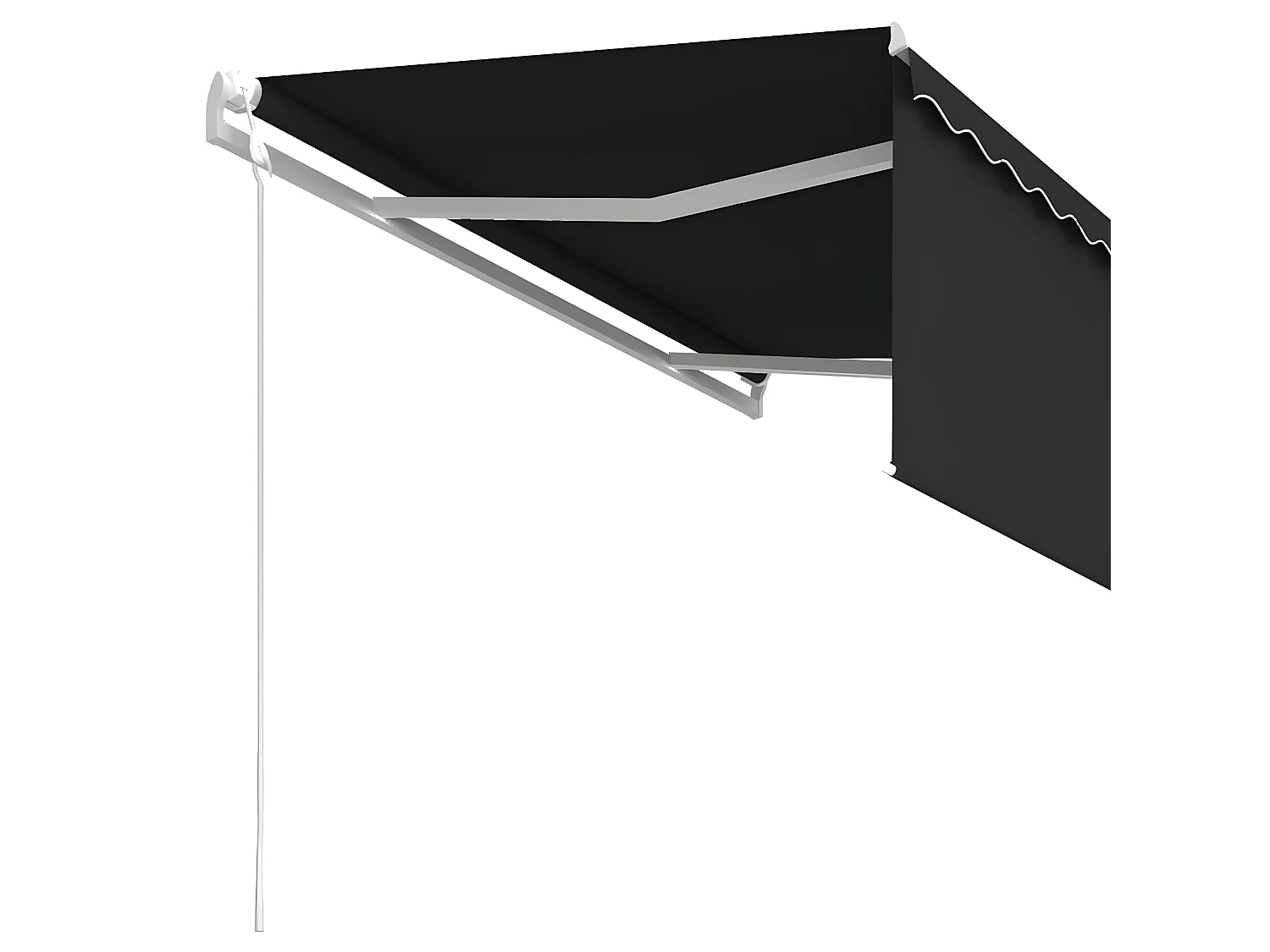 Tenda retrattile automatica con tenda 3x2,5 Antracite