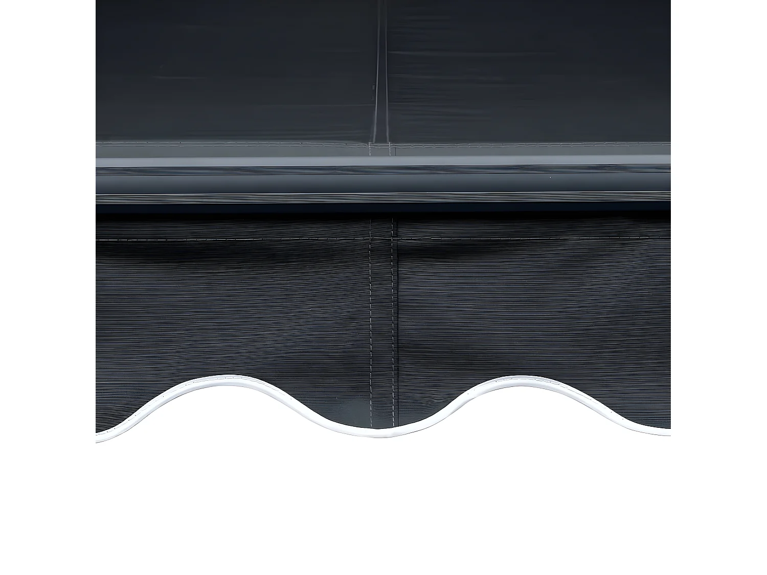 Auventanuel rétractable avec LED 450x300 Anthracite