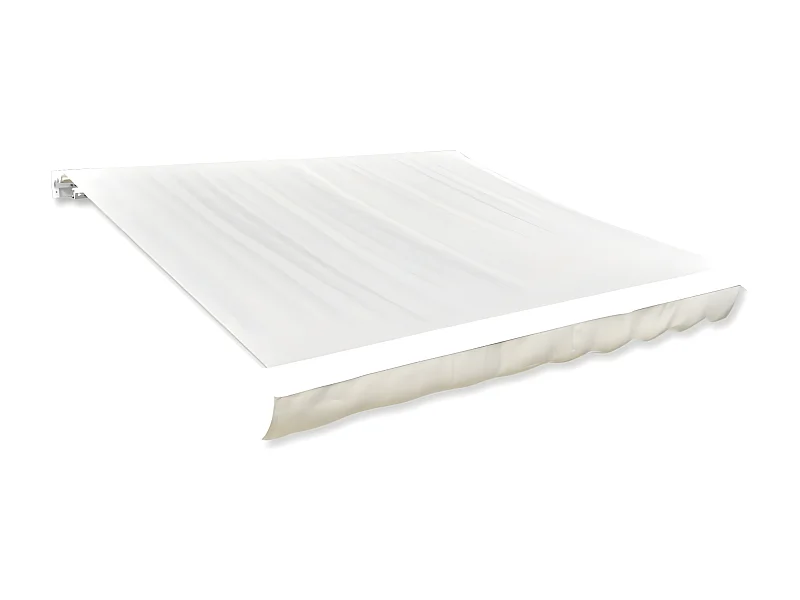 Techo tipo toldo de lona color crema 6x3 (marco no incluido)