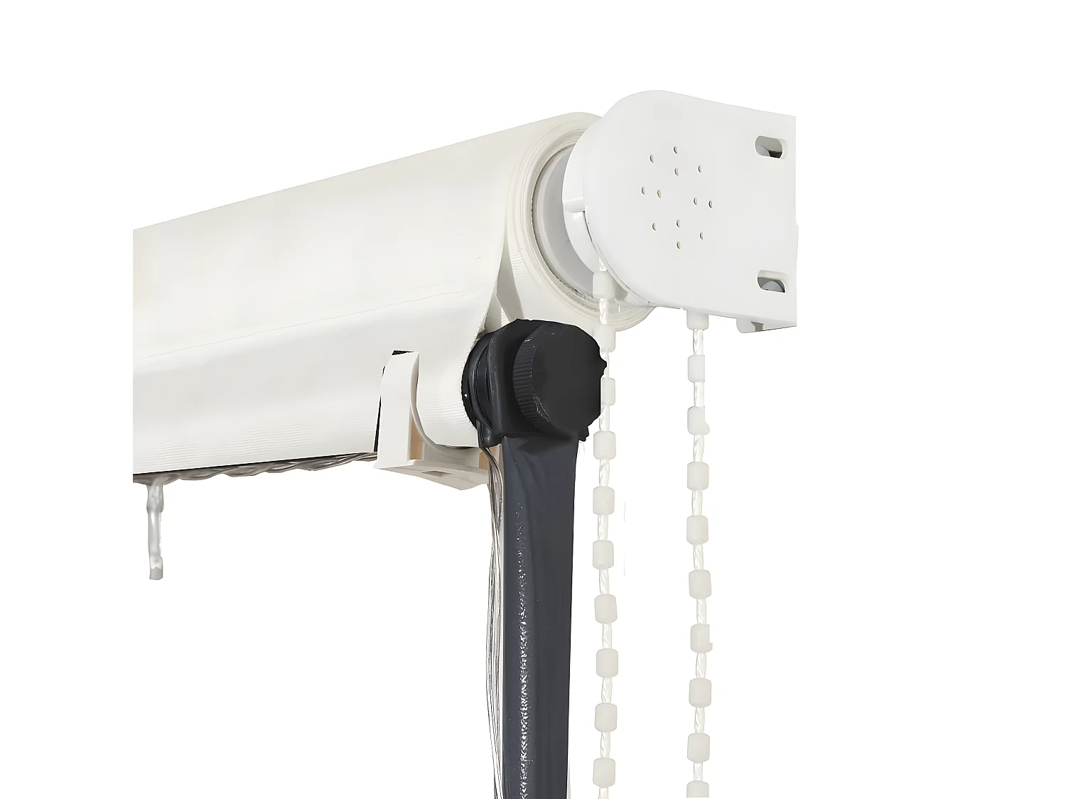 Tenda retrattile con LED 250x150 Crema