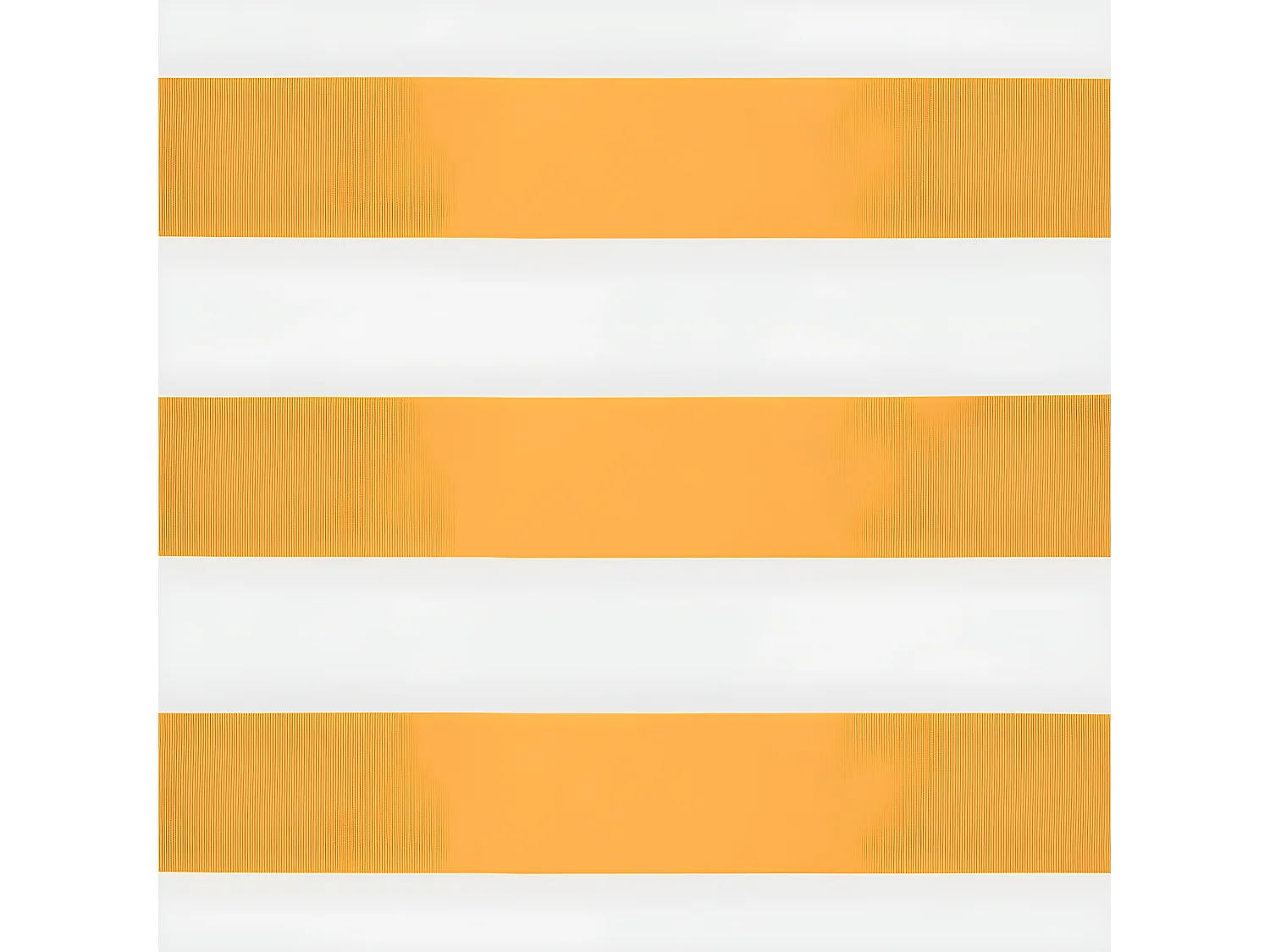 Auvent rétractable jaune et blanc 5x3 tissu et aluminium