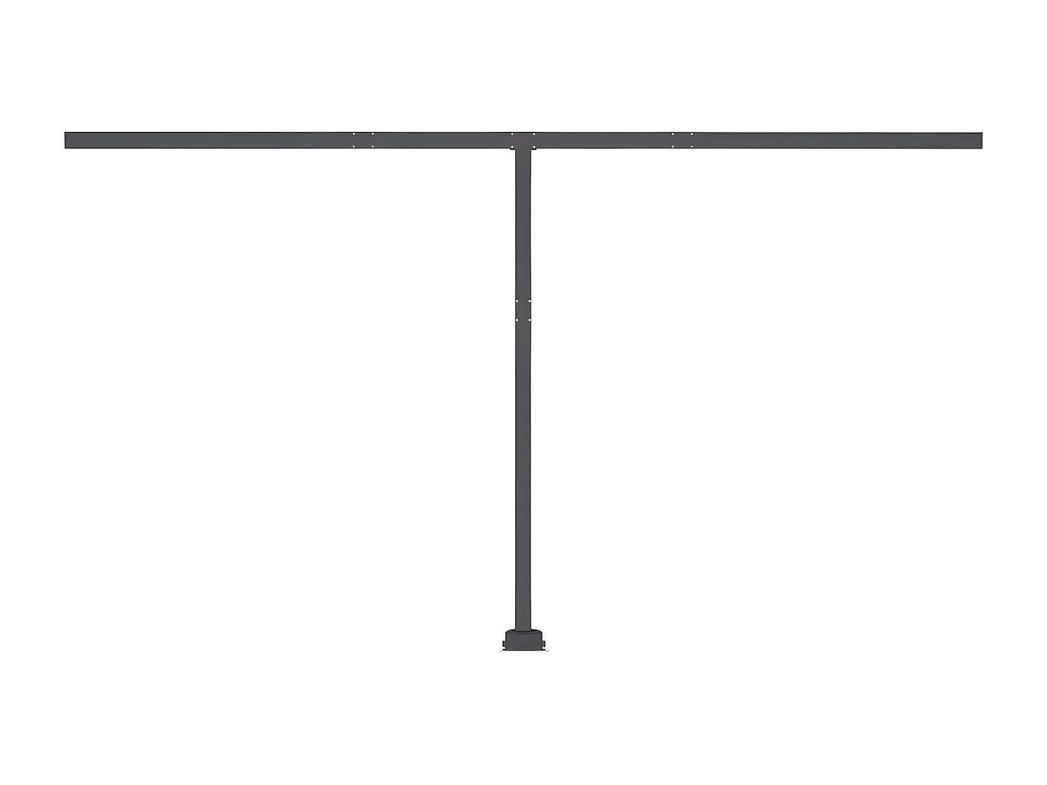 Toldo automático sensor viento/LED 400x300 Azul y blanco